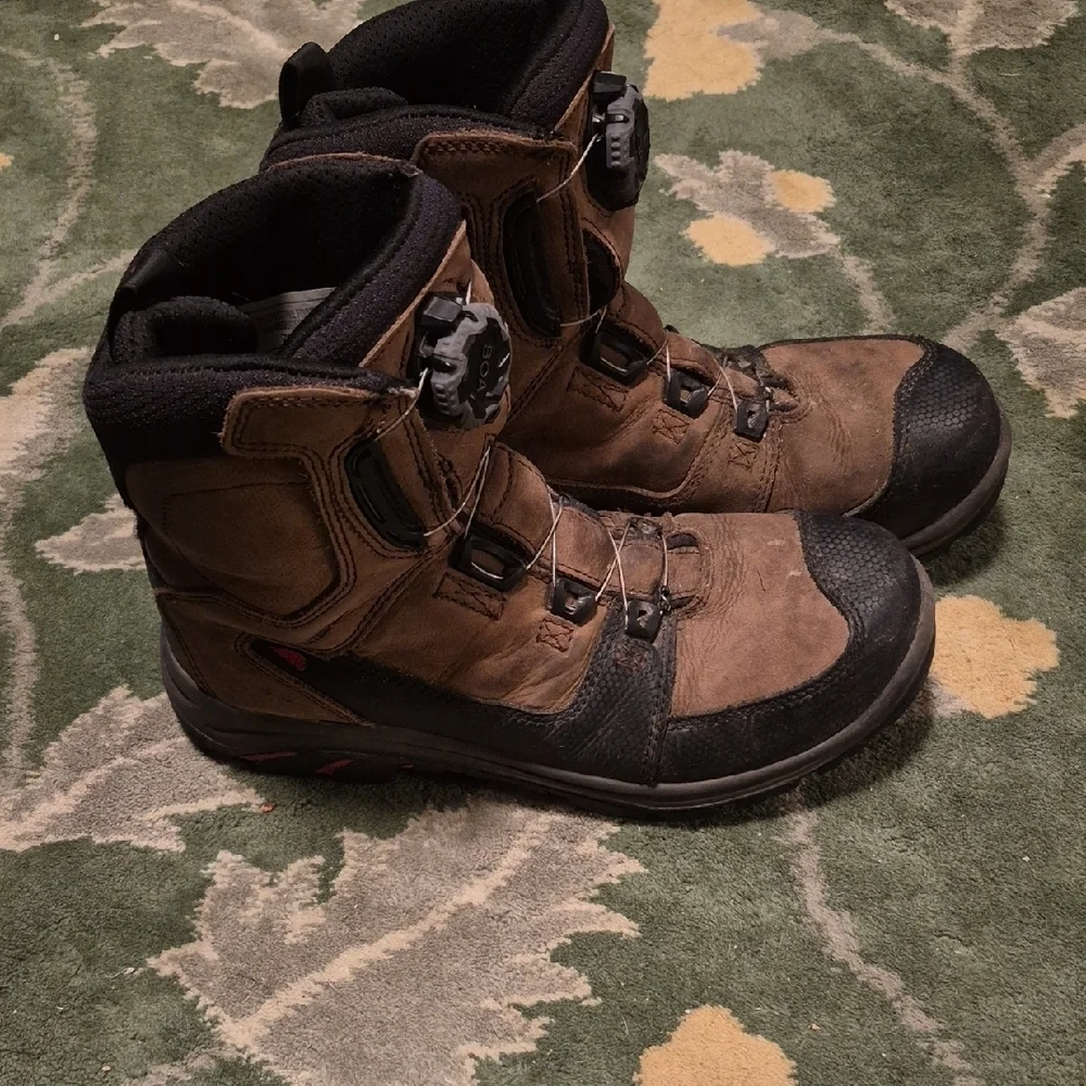 Red Wing Shoes Black and Brown Boots